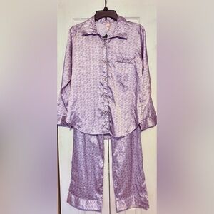 Victoria's Secret Lavender Satin Pajama Set